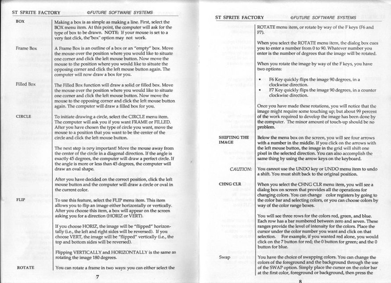 Instructions page 8
