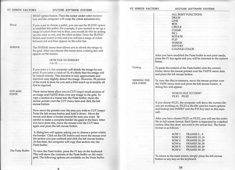 Instructions page 9