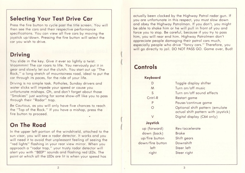 Instructions page 3