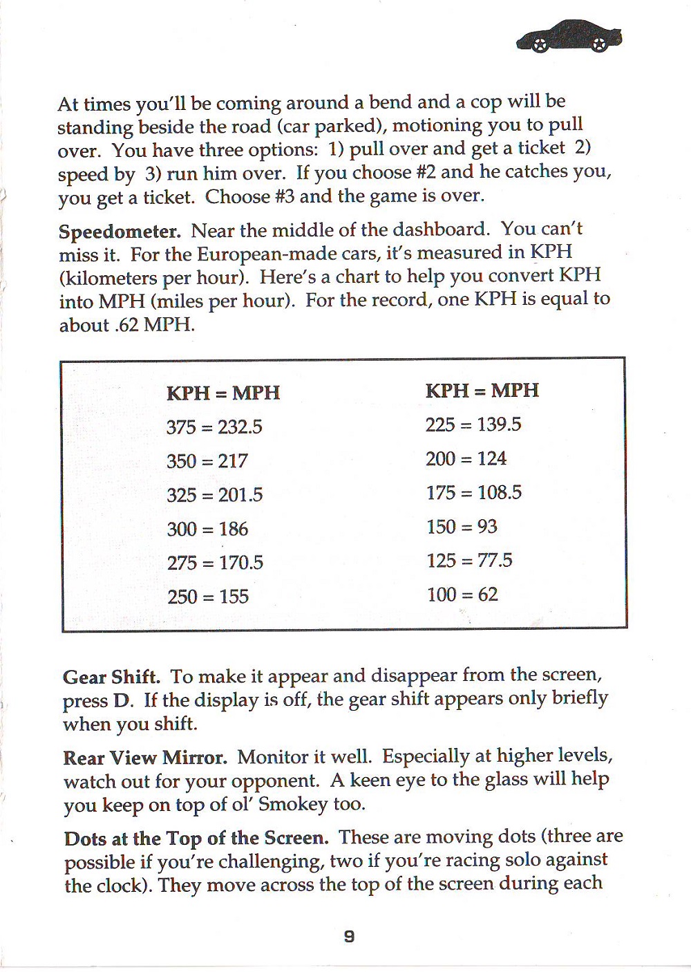 Instructions page 11