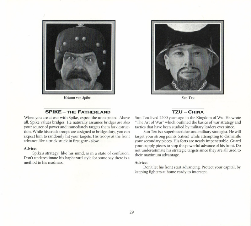 Instructions page 31