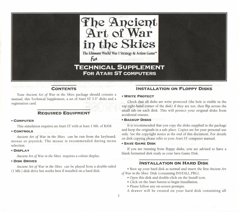 Instructions page 89