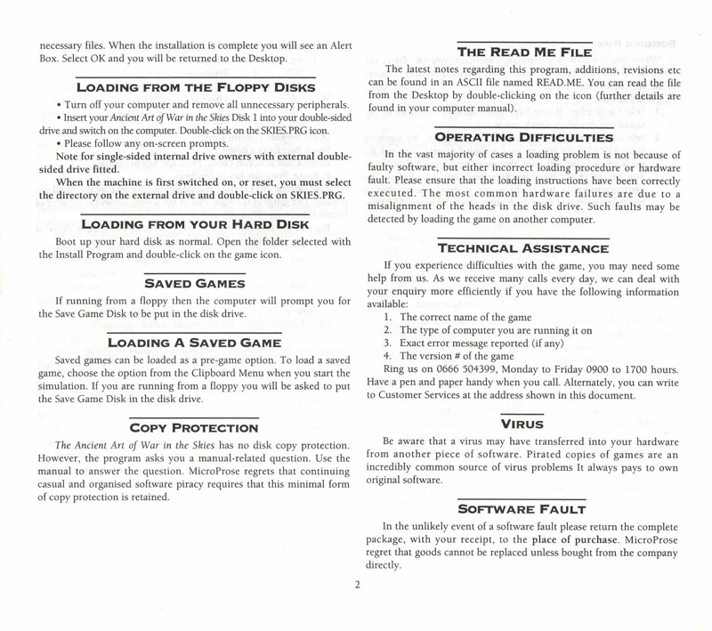 Instructions page 90