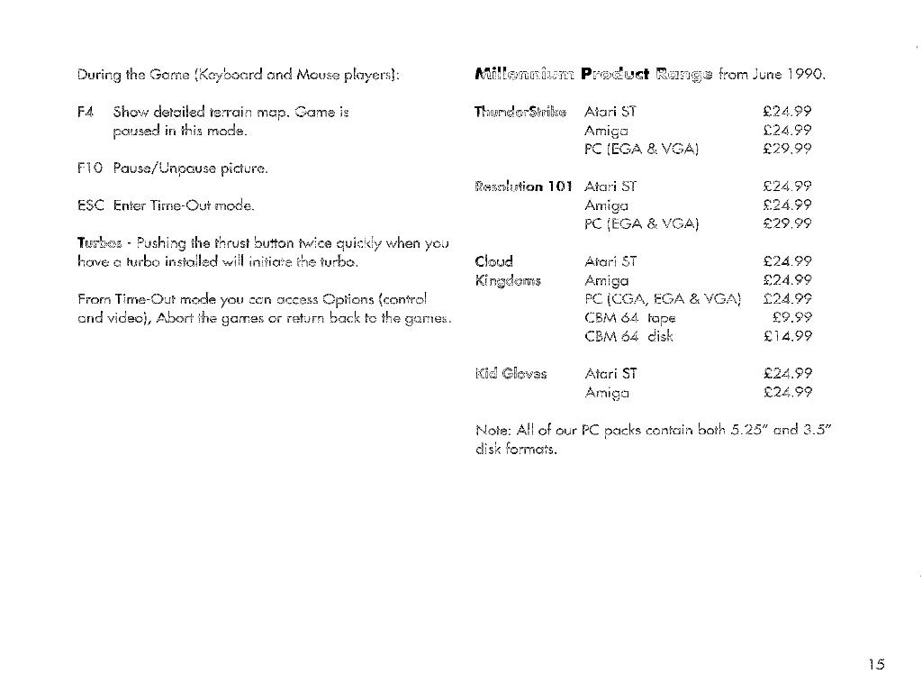 Instructions page 15