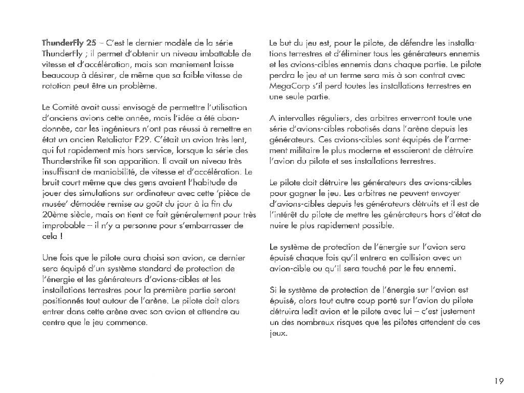 Instructions page 19