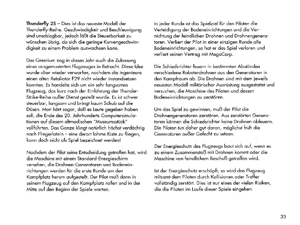 Instructions page 33