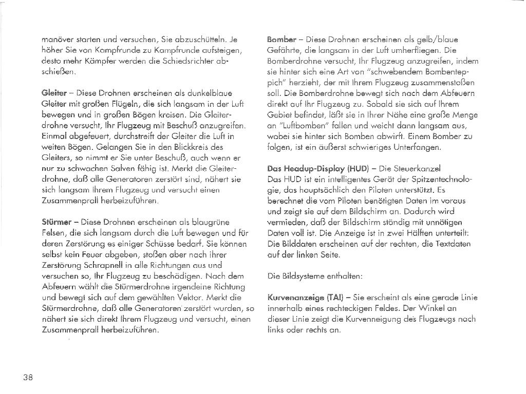 Instructions page 38