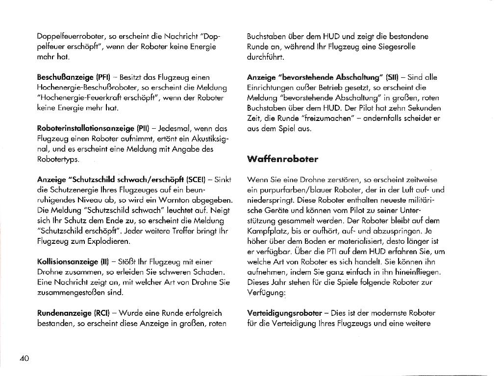 Instructions page 40