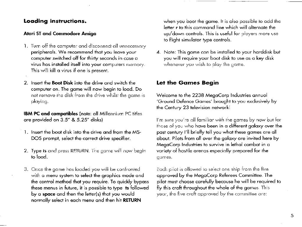 Instructions page 5