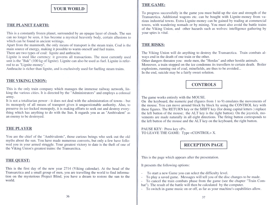 Instructions page 19