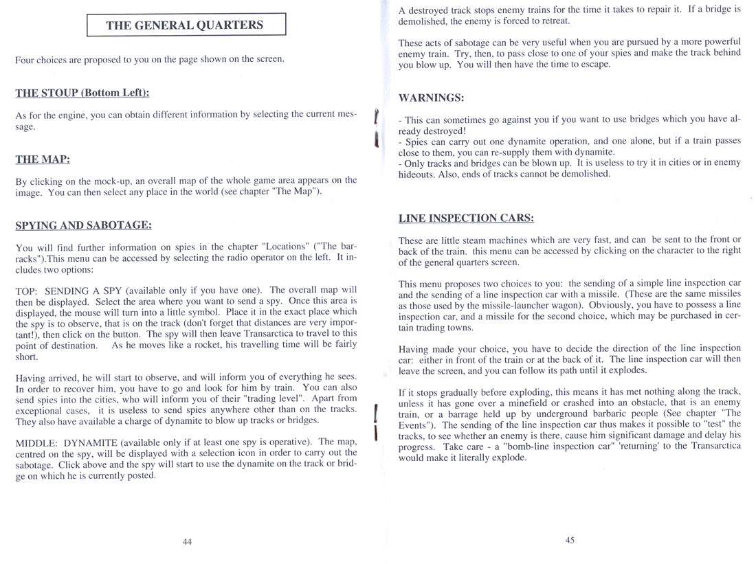 Instructions page 23