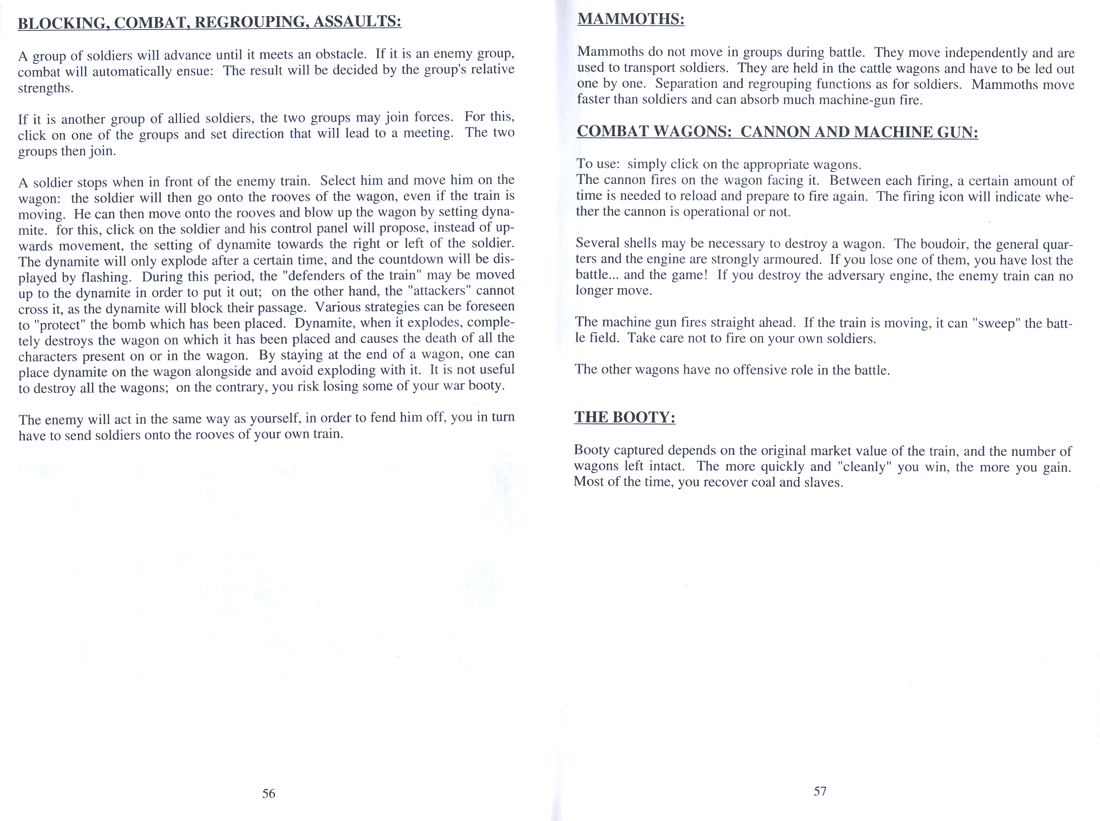 Instructions page 29