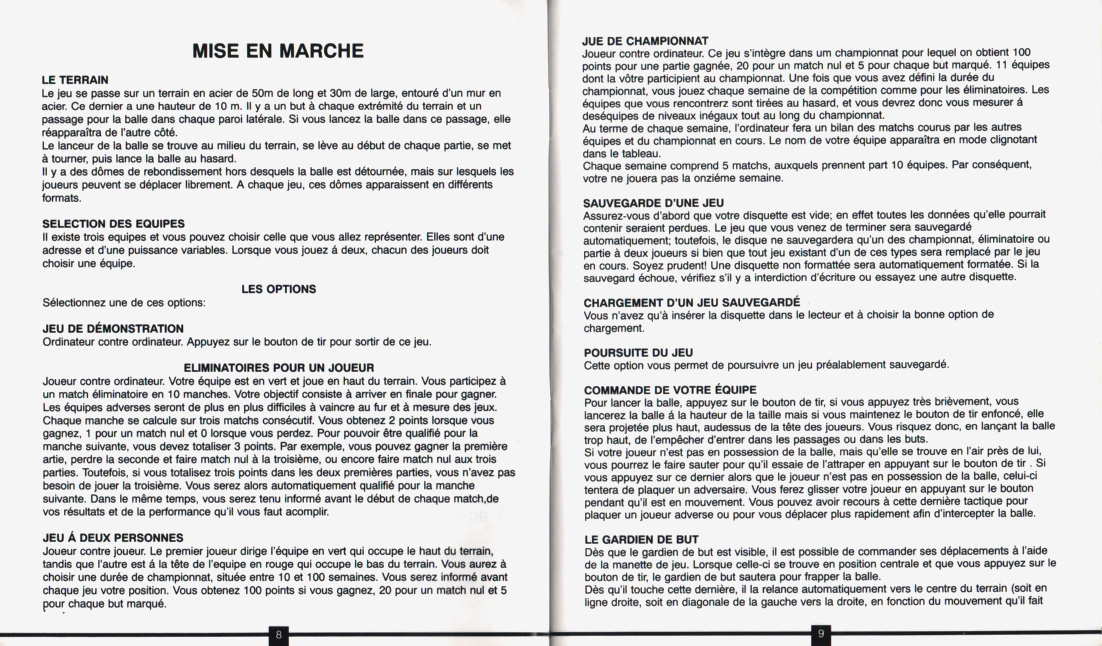 Instructions page 18