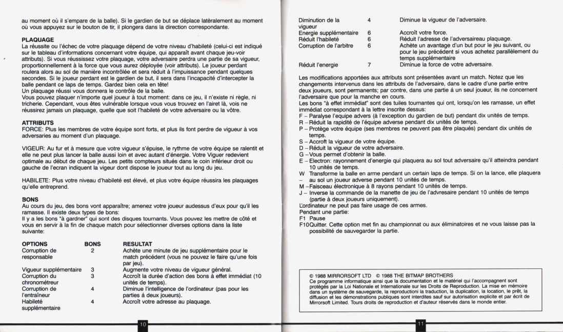 Instructions page 19