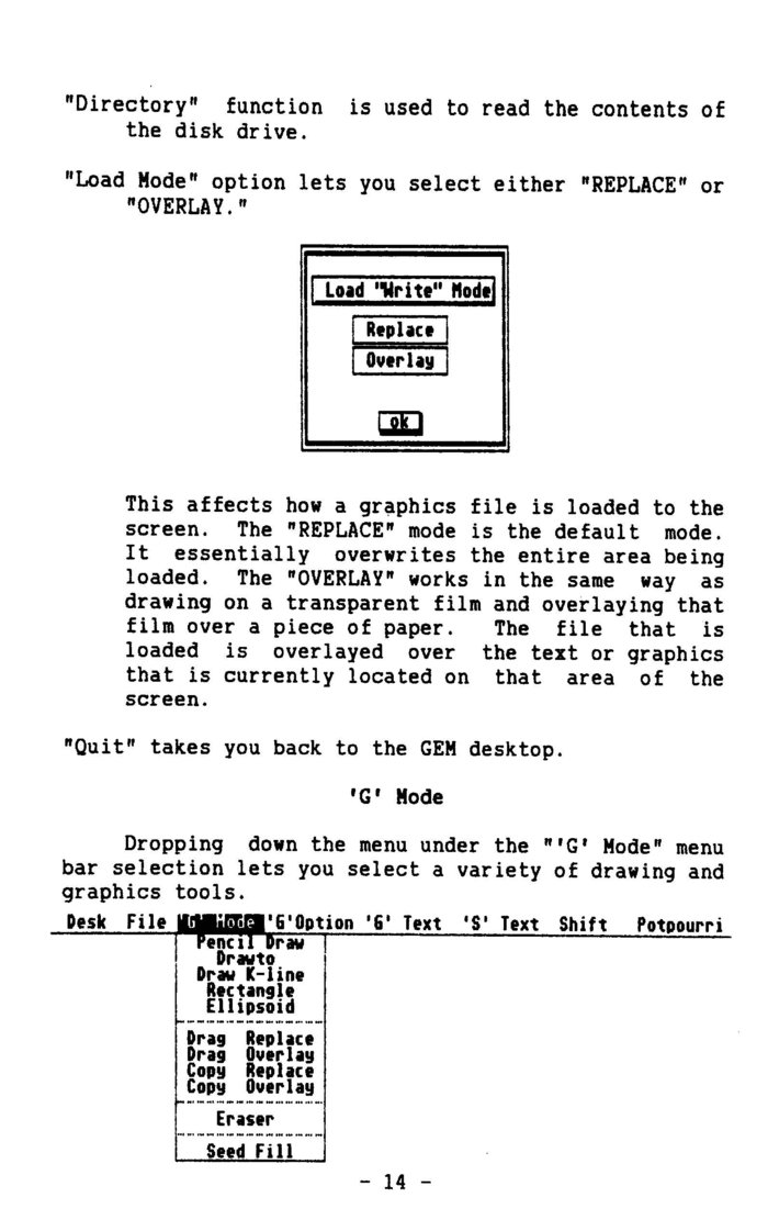 Instructions page 18