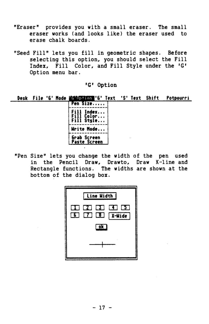 Instructions page 21