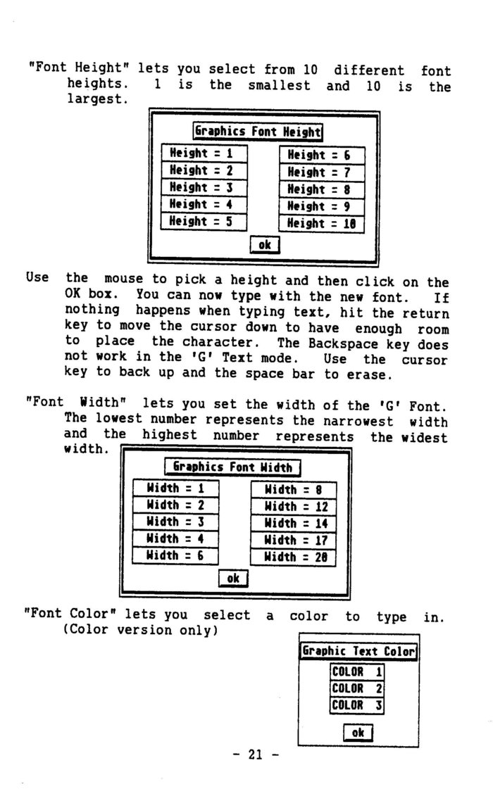 Instructions page 25