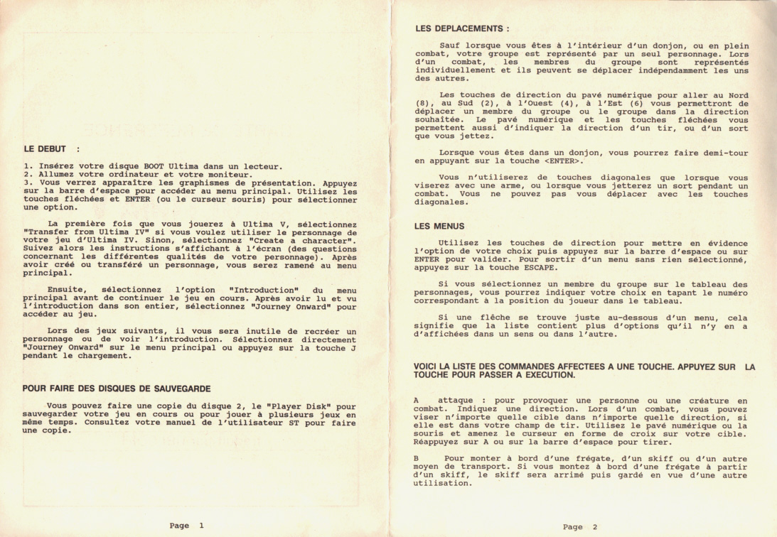 Instructions page 22