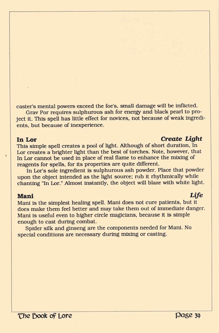 Instructions page 40