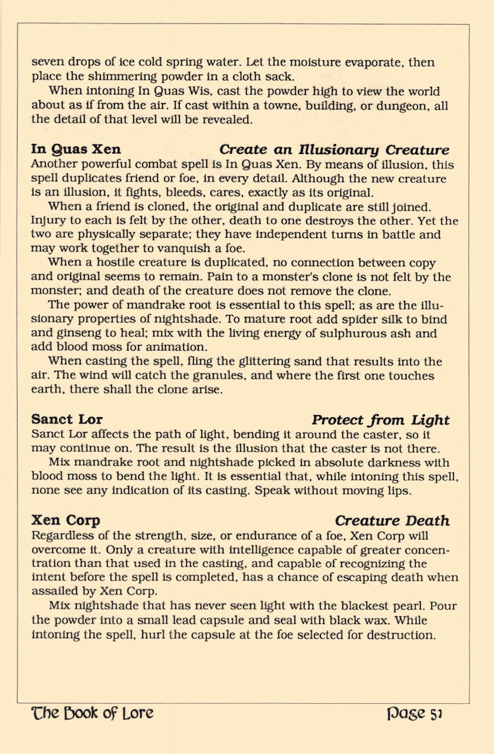 Instructions page 52