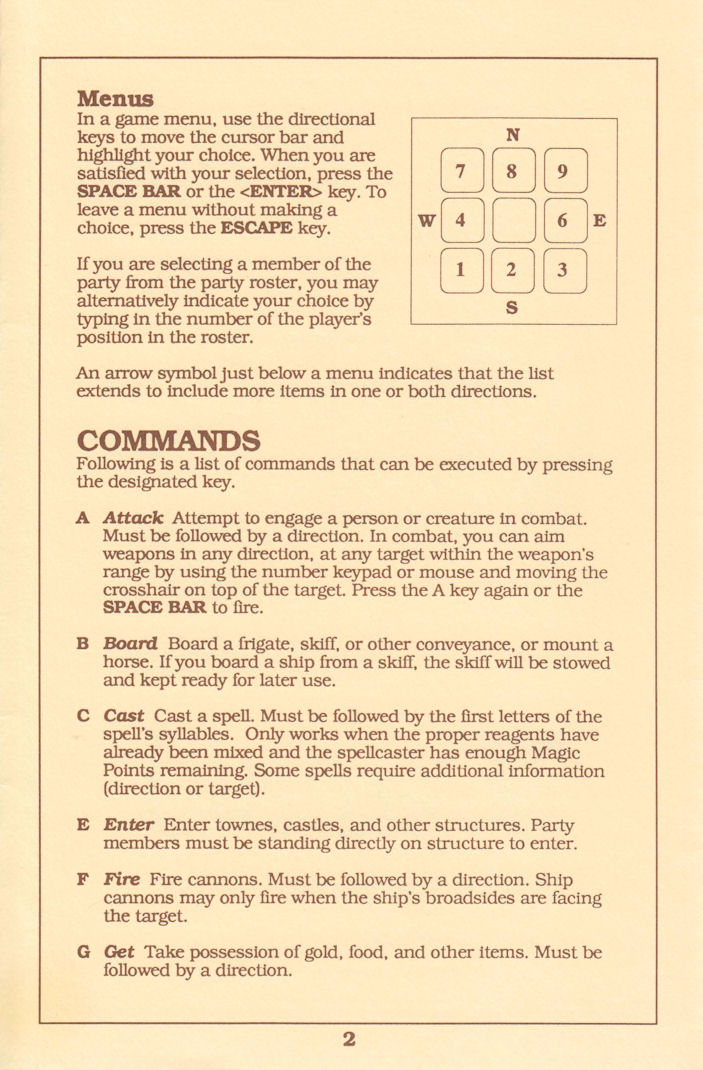 Instructions page 62