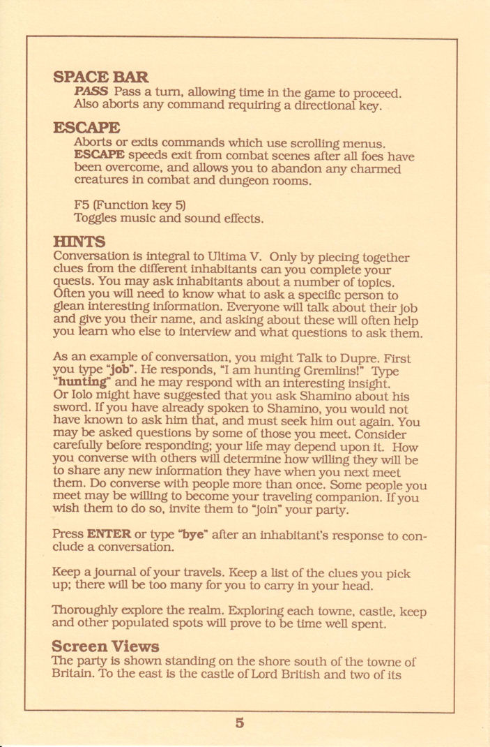 Instructions page 65