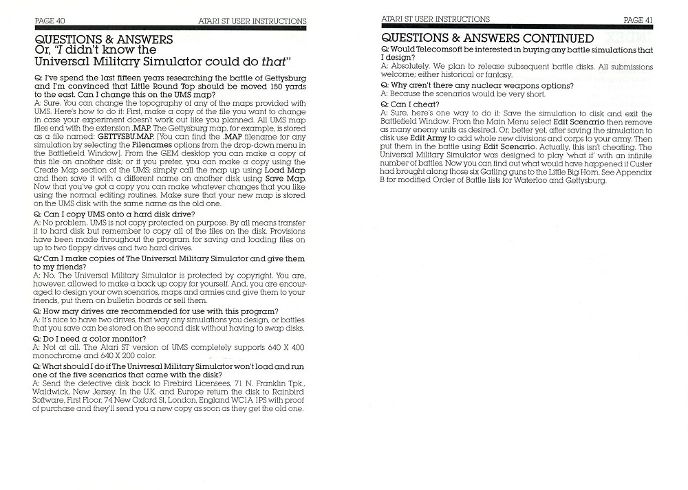 Instructions page 22
