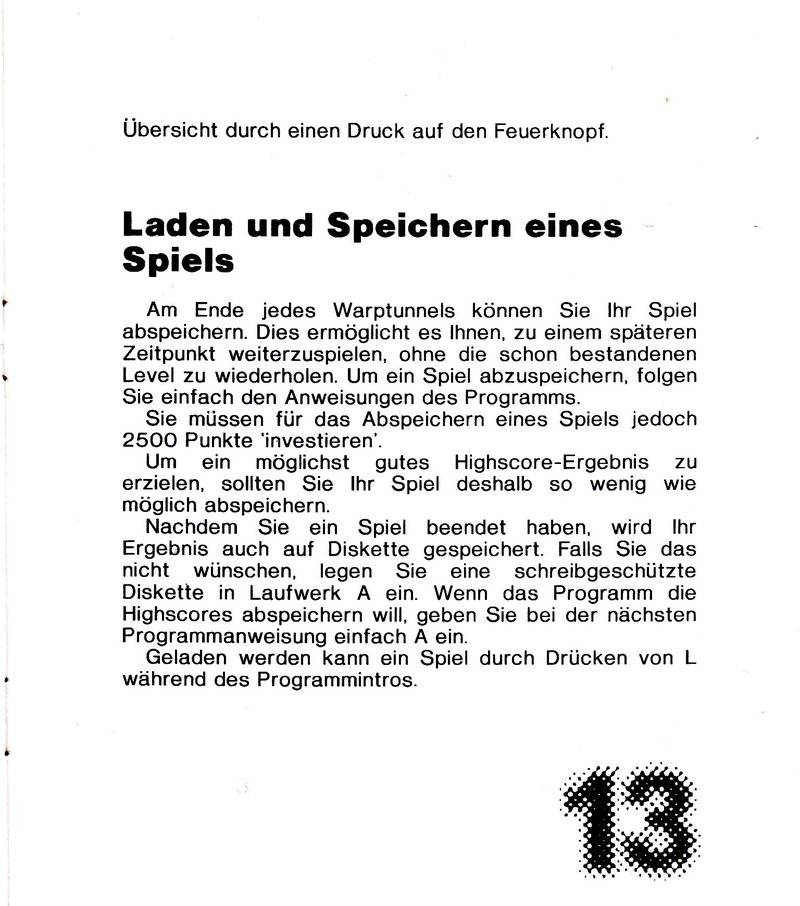 Instructions page 13