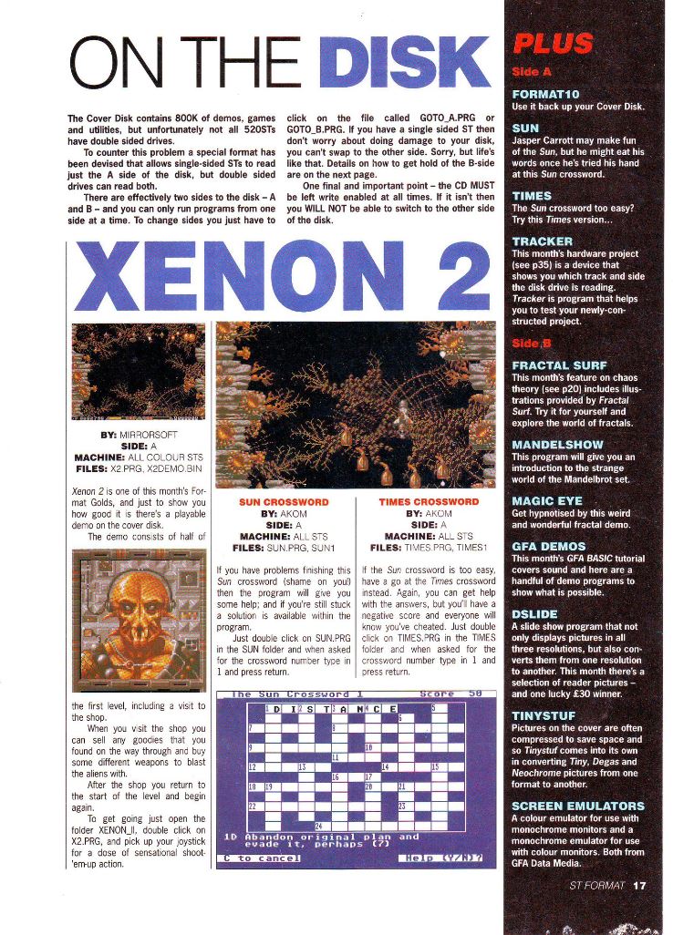 Instructions page 1