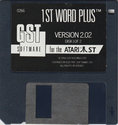 1ST Word Plus Atari disk scan