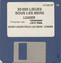 20,000 Lieues sous les Mers Atari disk scan