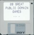 20 Great Public Domain Games Atari disk scan