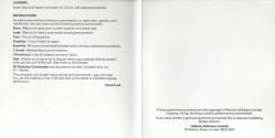 Dungeons, Amethysts, Alchemists'n Everythin' Atari instructions