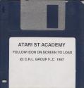 Academy - Tau Ceti II Atari disk scan