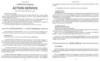 Action Service Atari instructions