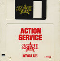 Action Service Atari disk scan