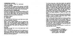 Alien Syndrome Atari instructions