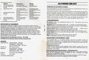 Altered Beast Atari instructions