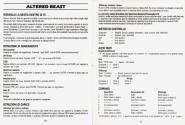 Altered Beast Atari instructions