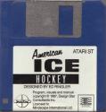 American Ice Hockey Atari disk scan