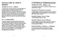 Another World Atari instructions