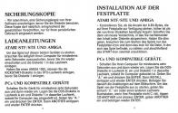 Another World Atari instructions
