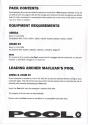 Pool (Archer Maclean's) Atari instructions