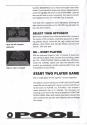Pool (Archer Maclean's) Atari instructions