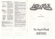 Astaroth - The Angel of Death Atari instructions