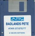 Badlands Pete Atari disk scan