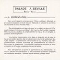Balade à Séville Atari instructions