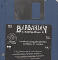 Barbarian - Le Guerrier Absolu Atari disk scan