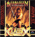 Barbarian - The Ultimate Warrior Atari disk scan