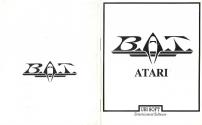BAT - Bureau of Astral Troubleshooters Atari instructions